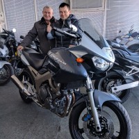 Щасливий власник Yamaha TDM900