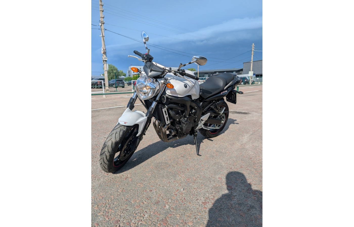 Yamaha FZ6N S2 White 2007