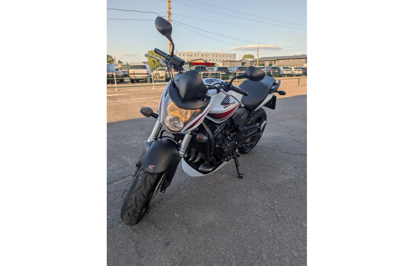 Honda CB600F Hornet White 2010 Honda CB600F Hornet White 2010